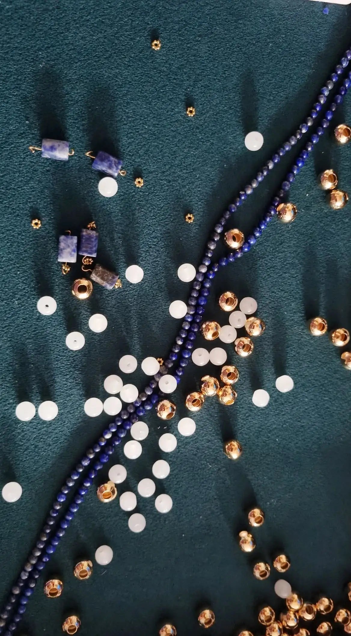 perles lotus mala